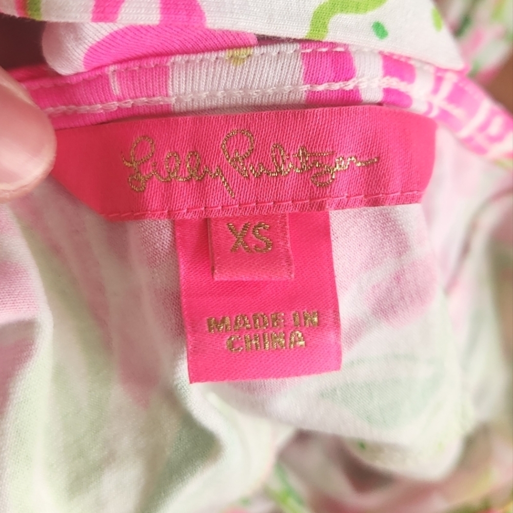 EUC Lilly Pulitzer Ophelia Swing Dress In Koala Me Maybe Print, Size XS - Picture 9 of 9
